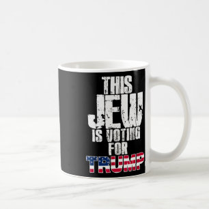 Deze jood stemt op Trump joodse Republikeinse stem Koffiemok