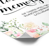 Deze kaars brandt ter liefdevolle herinnering Herd Poster (Hoek)