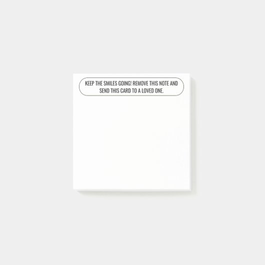 Deze Kaart-opmerkingen delen Post-it® Notes (Voorkant)