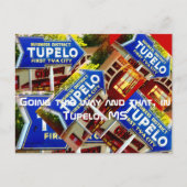Deze kant en dat in Tupelo Briefkaart (Voorkant)