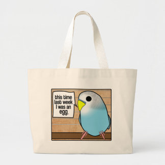 Deze keer was ik vorige week een ei grote tote bag