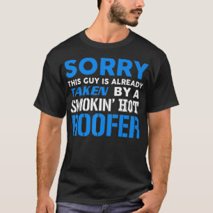 Deze kerel genomen door een Smokin Hot Roofer Prem T-shirt
