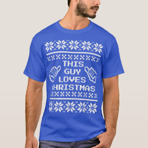 Deze kerel houdt van kerst lomp van Sweater Patter T-shirt