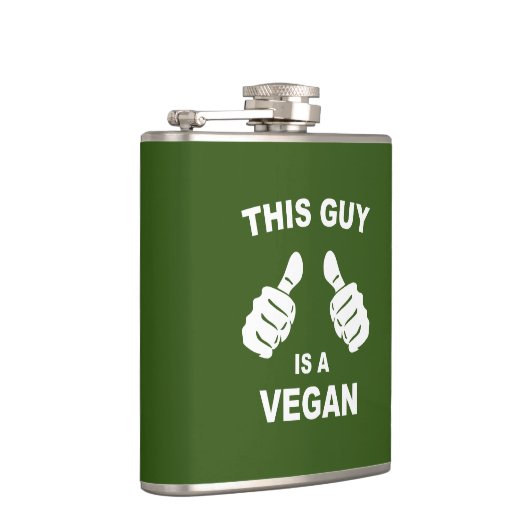 Deze kerel is een Vegan Heupfles (Rechts)