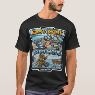 Deze kerel moet gaan vissen t-shirt