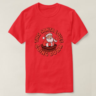 Deze kerstliefde gaat naar beneden t-shirt
