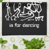 Deze keuken is voor dansen theedoek (Gevouwen)