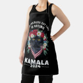 Deze kinderloze Cat Lady Dames stemt Kamala Schort (Insitu)