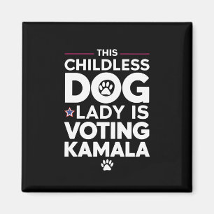 Deze kinderloze honden dame stemt op Kamala verkie Magneet