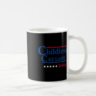 Deze kinderloze kattendame stemt Kamala-Harris 20 Koffiemok