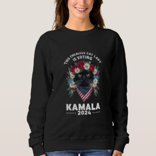 Deze kinderloze kattenvrouw stemt op Kamala Trui