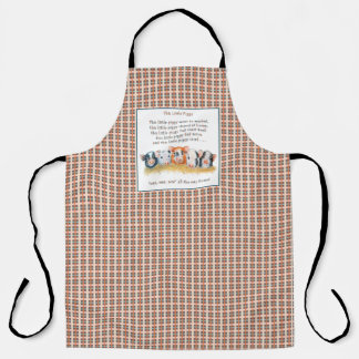 Deze kleine Piggy Apron Schort