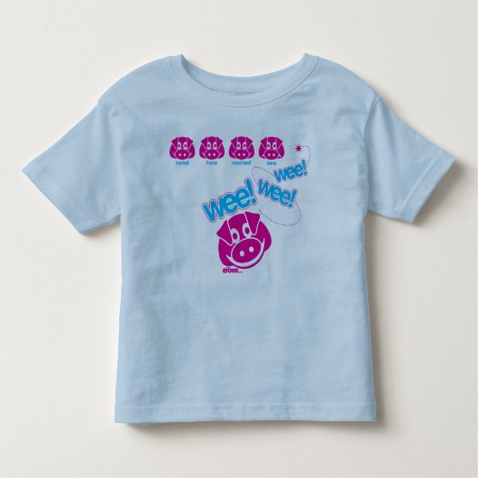 Deze kleine piggy kinder shirts (Voorkant)