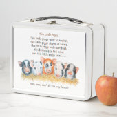 Deze kleine piggy Metal Lunchbox (In situ)