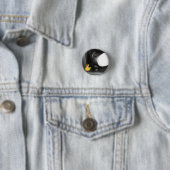 'Deze kleine piggy' Rubber Duck Button (klein) (In situ)