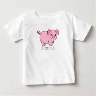 Deze kleine pruik-Baby T-shirt