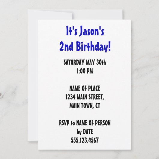 Deze kleine sloebber draait 2 honkbal thema kaart (Achterkant)