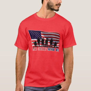 Deze kleuren werken nooit met T-Shirt (rood)