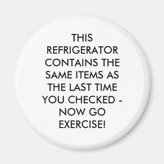 DEZE KOELKAST BEVAT DEZELFDE ITEMS ALS DE... MAGNEET