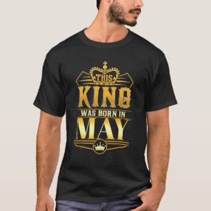 Deze koning werd geboren in mei 2010. Koning Manne T-shirt