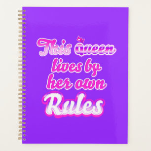 Deze koningin houdt zich nooit aan de paarse regel planner