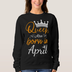 Deze koningin is in april geboren met een gelukkig trui