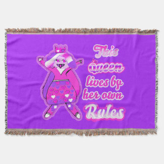 Deze koningin leeft volgens haar eigen regels deken