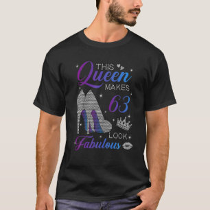 Deze koningin maakt 63 tovenaars op hoge hoogte. t-shirt