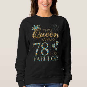 Deze koningin maakt 78 ziet er fantastisch 78ste v trui