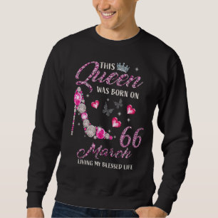 Deze koningin werd geboren op 66 maart, die mijn z trui