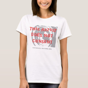 Deze kunstenaar stemt niet in met t-shirt