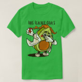 Deze leraar Guacs Funny Dabbing Avocado leraar T-shirt (Design voorkant)