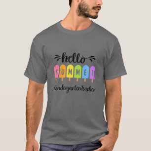 Deze leraar verdiende zomerstop ijs t-shirt