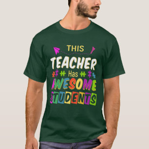DEZE LERER HEEFT GEWELDIGE STUDENTEN T-SHIRT
