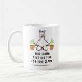 Deze LLAMA heeft geen tijd voor jouw drama Koffiemok (Links)