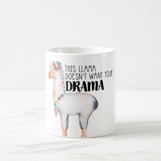 Deze Llama wil je Mok niet. (Center)