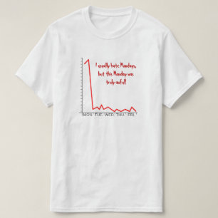"... deze maandag was echt vreselijk!" t-shirt