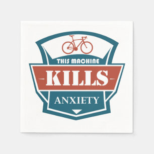 Deze machine doodt angst servetten