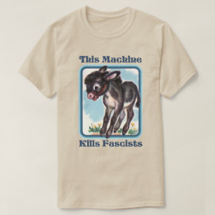 Deze machine doodt fascisten t-shirt