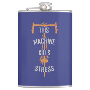 Deze machine doodt stress heupfles