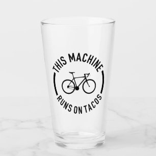 Deze machine draait op taco's glas