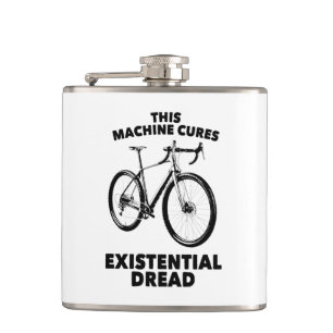 Deze machine geneest existentiële gevreesde fiets heupfles