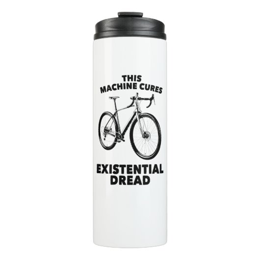 Deze machine geneest existentiële gevreesde fiets thermosbeker (Voorkant)