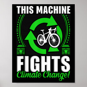 Deze machine vecht tegen klimaatverandering en het poster