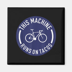 Deze Machine Werkt Op Tacos Fiets Rijdt Op Ta Magneet