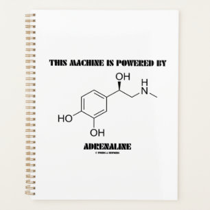 Deze machine wordt aangedreven door adrenaline-mol planner