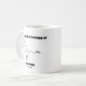 Deze machine wordt aangedreven door serotonine (ch koffiemok (Voorkant links)