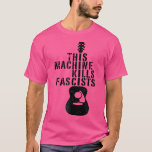 Deze machines doden fascisten Funny Guitar Music L T-shirt