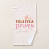 Deze Mama Bidt - Rustiek Boho Design Bad Handdoek (Handdoek)