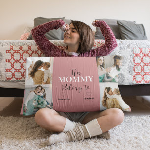 Deze mama hoort bij - gepersonaliseerd accentkusse accent kussen